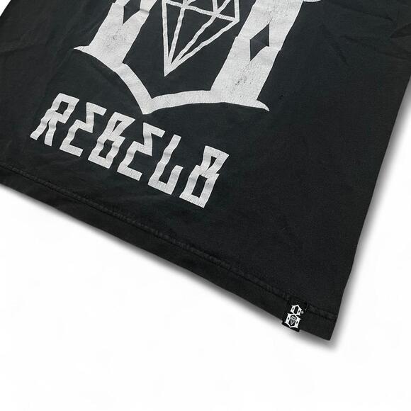 Y2k Rebel8 Big Logo T-Shirt - Size M - Picture 4 of 5